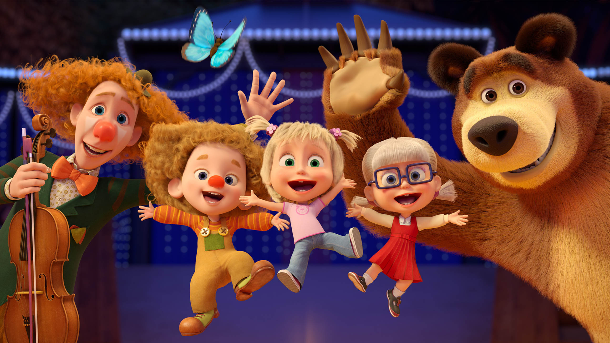 Masha et Michka au Cinema: Le Parc des Merveilles Delights Families in Cinemas Across France